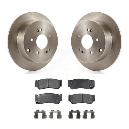 Kit de disques de frein à disque arrière et plaquettes semi-métalliques pour Hyundai Santa F 2007-2009