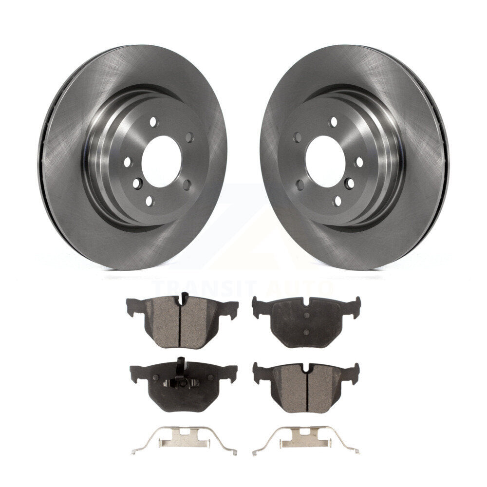 Kit de rotor de frein arrière et de plaquettes semi-métalliques pour BMW X1 335i xDrive 335xi 330i 330x