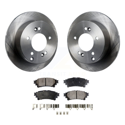 Kit de disques de frein à disque arrière et plaquettes semi-métalliques pour Lexus IS250 K8F-101838