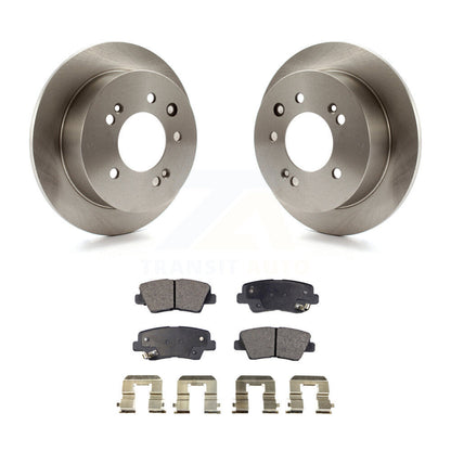 Kit de rotor de frein arrière et de plaquettes semi-métalliques pour Hyundai Elantra Sedan à partir du 03 23 1