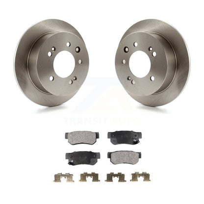 Kit de rotors de frein à disque arrière et plaquettes semi-métalliques pour Hyundai Elantra K8F-10184