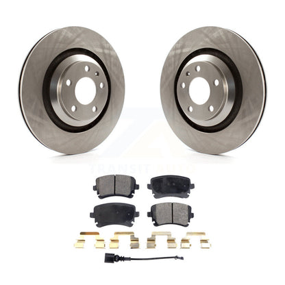 Kit de disques de frein à disque arrière et plaquettes semi-métalliques pour Audi A6 Quattro K8F-10184