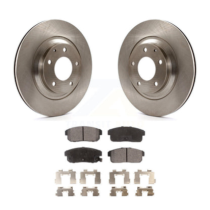 Kit de disques de frein à disque arrière et plaquettes semi-métalliques pour Mazda RX-8 2004-2011