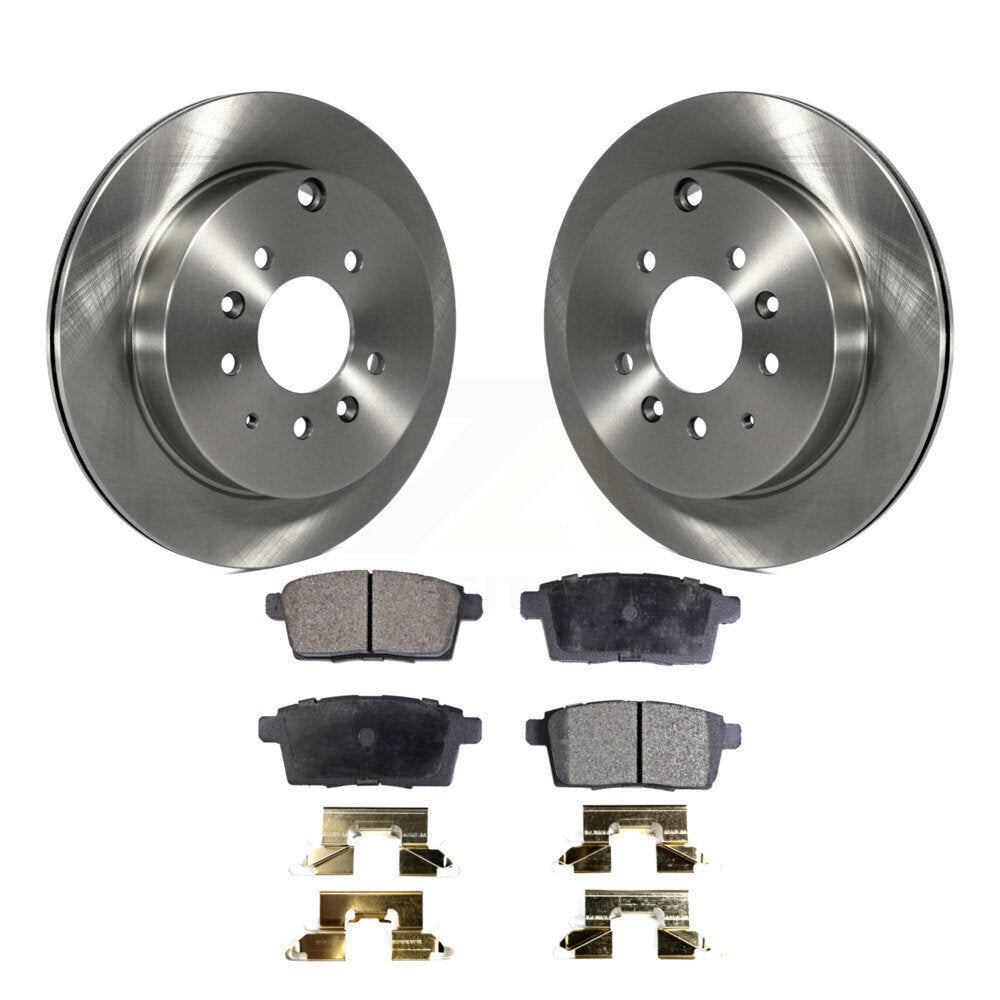 Kit de plaquettes semi-métalliques de Rotor de frein à disque arrière, pour Ford Edge Mazda CX-7 Lincoln MK