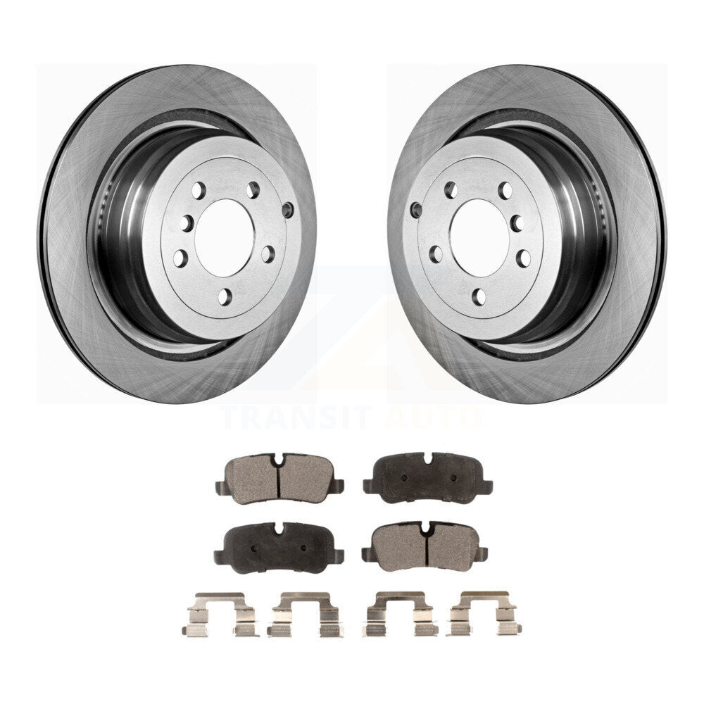 Kit de disques de frein à disque arrière et plaquettes semi-métalliques pour Land Rover Range