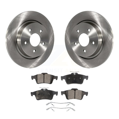 Kit de rotors de frein à disque arrière et plaquettes semi-métalliques pour Volvo S40 C30 V50 C70