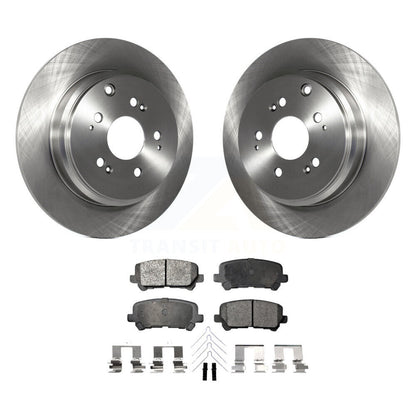 Kit de rotor de frein arrière et de plaquettes semi-métalliques pour Honda Odyssey Pilot Acura MDX ZD