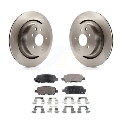 Kit de disques de frein à disque arrière et plaquettes semi-métalliques pour INFINITI G35 Q60