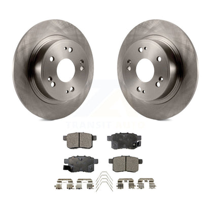Kit de rotors de frein à disque arrière et plaquettes semi-métalliques pour Honda Accord Acura TSX