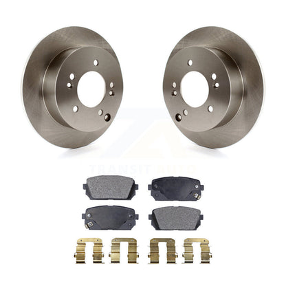 Kit de disques de frein à disque arrière et plaquettes semi-métalliques pour Kia Rondo 2007-2012