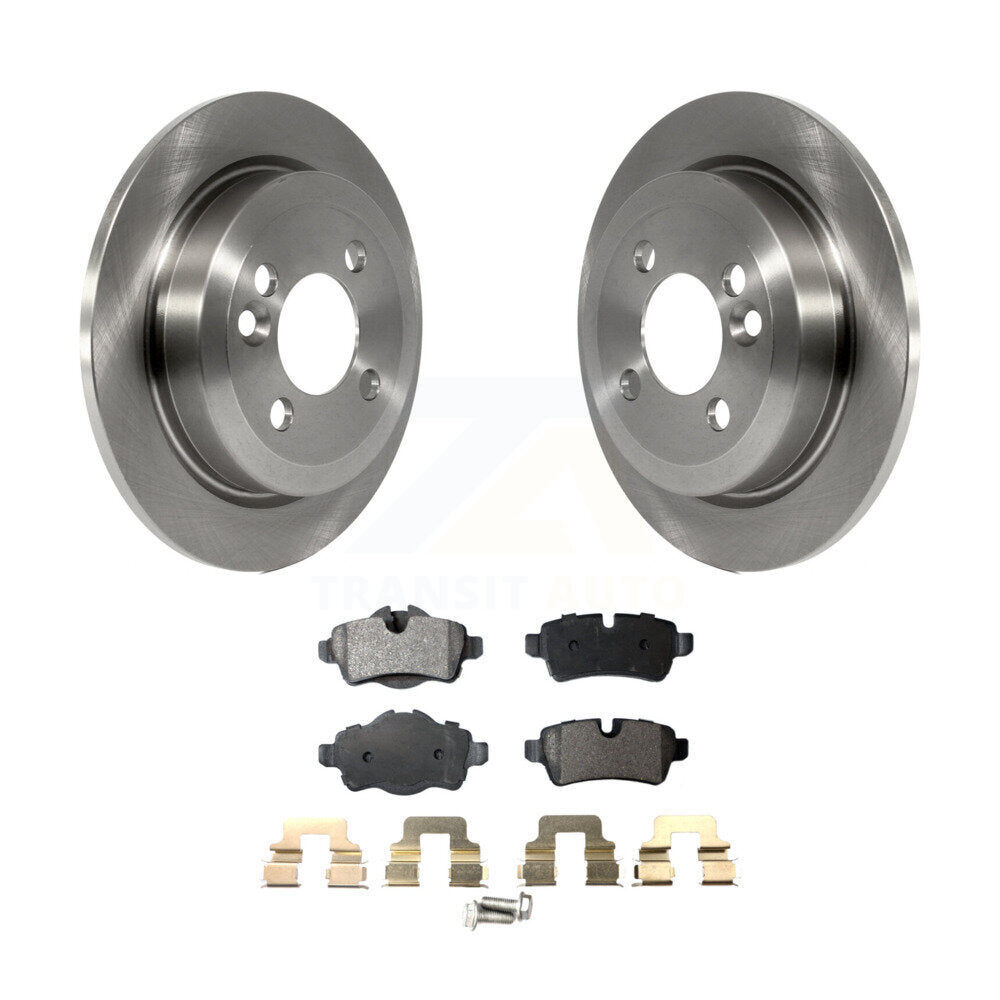 Kit de disques de frein à disque arrière et plaquettes semi-métalliques pour Mini Cooper K8F-101866