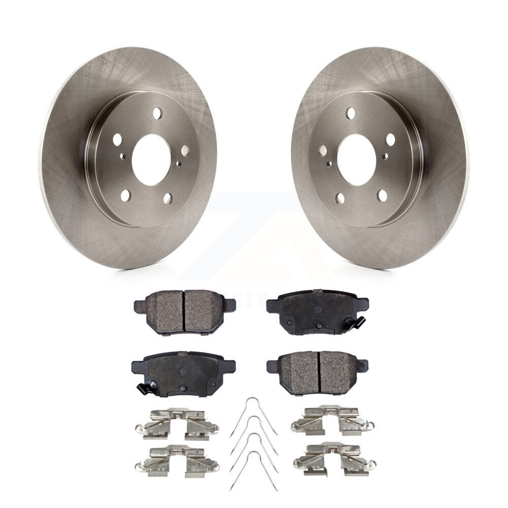 Kit de plaquettes semi-métalliques de Rotor de frein arrière, pour Toyota Matrix Pontiac Vibe Corolla i