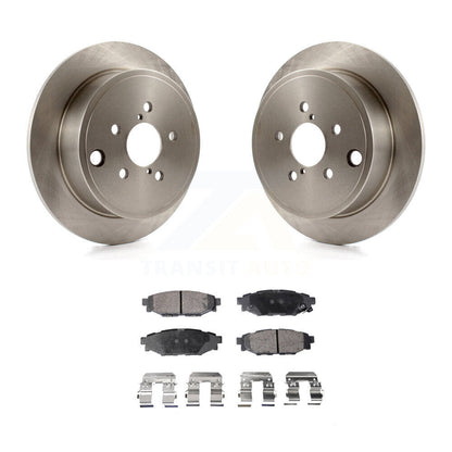 Kit de rotor de frein arrière et de plaquettes semi-métalliques pour Subaru Impreza Forester Outback BR