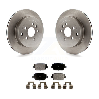 Kit de disques de frein à disque arrière et plaquettes semi-métalliques pour Land Rover LR2 2008-2011