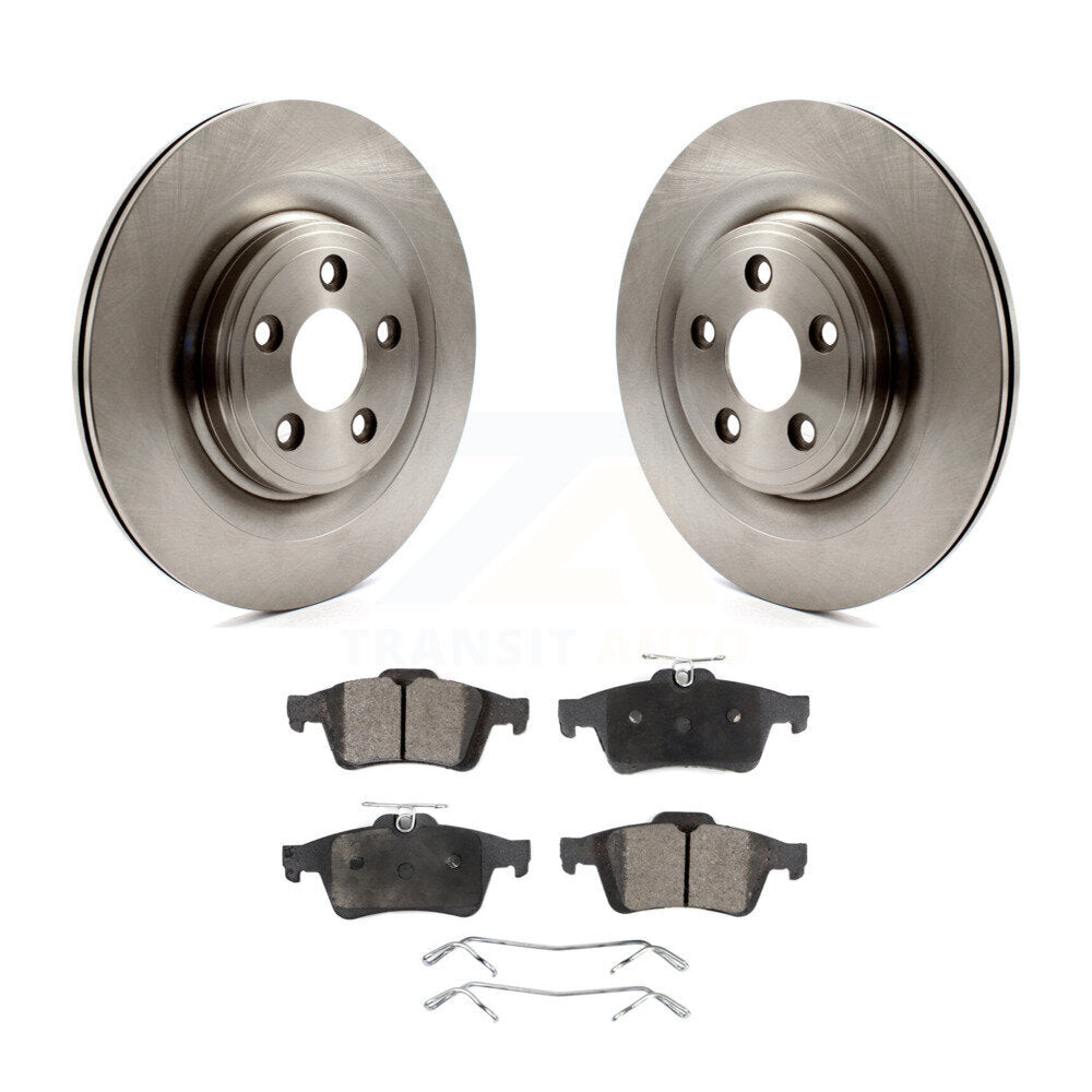 Kit de rotor de frein arrière et de plaquettes semi-métalliques pour Jaguar XF XJ XK Vanden Plas XKR XJ