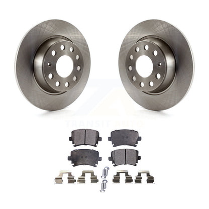 Kit de plaquettes de frein semi-métalliques pour Rotors de frein arrière, pour Volkswagen Jetta GTI Passat Eos Aud