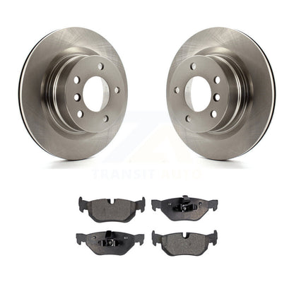 Kit de disques de frein à disque arrière et plaquettes semi-métalliques pour BMW 128i 2008-2013