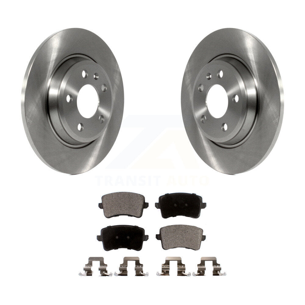 Kit de plaquettes semi-métalliques de Rotor de frein à disque arrière, pour Audi Q5 A4 Quattro A5 allroad S