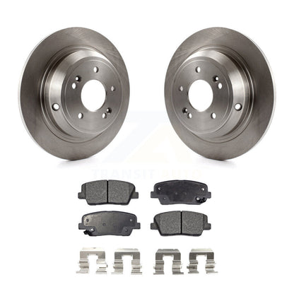 Kit de disques de frein à disque arrière et plaquettes semi-métalliques pour Hyundai Genesis K8F-10188