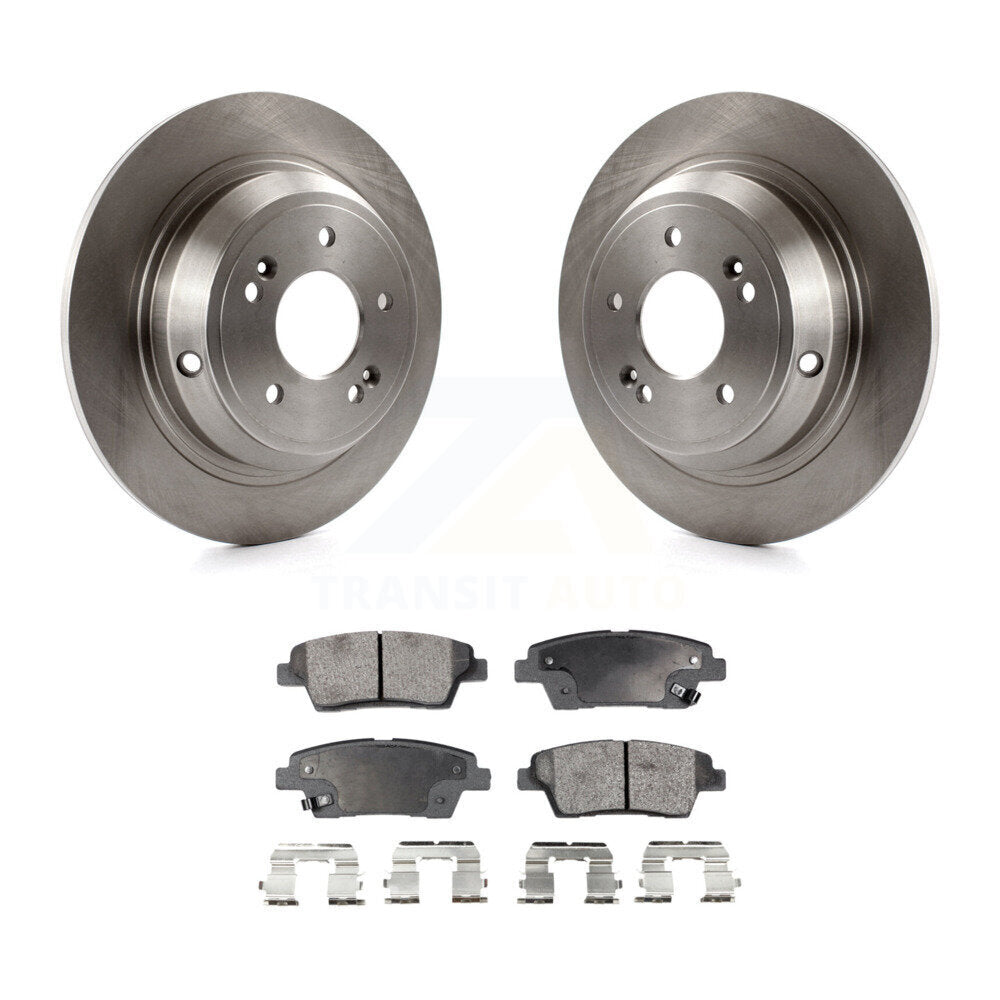 Kit de Rotor de frein à disque arrière et de plaquettes semi-métalliques, pour Hyundai Genesis G80 Kia K90