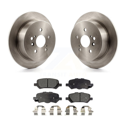 Kit de disques de frein à disque arrière et plaquettes semi-métalliques pour Toyota Venza 2009-2016