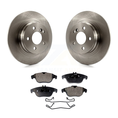 Rotor de frein à disque arrière et Kit de plaquettes semi-métalliques pour Mercedes-Benz C300 C250 C23