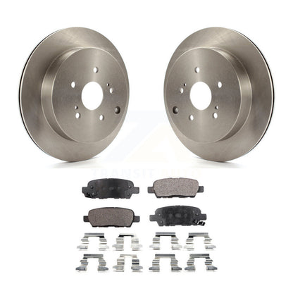 Rotors de frein à disque arrière et kit de plaquettes semi-métalliques pour Suzuki Grand Vitar 2009-2013