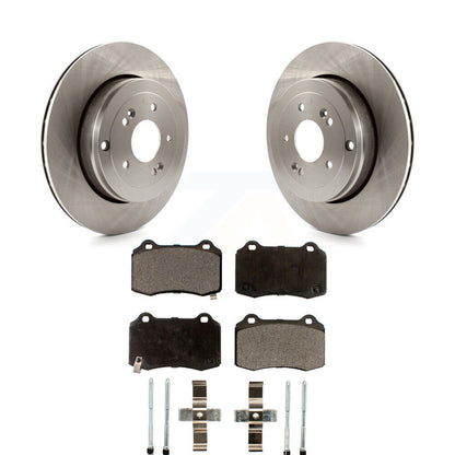 Kit de disques de frein à disque arrière et plaquettes semi-métalliques pour Hyundai Genesis Coupé