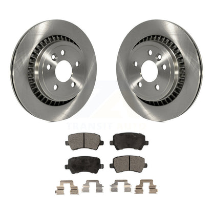 Kit de disques de frein à disque arrière et plaquettes semi-métalliques pour Volvo XC60 2010-2017