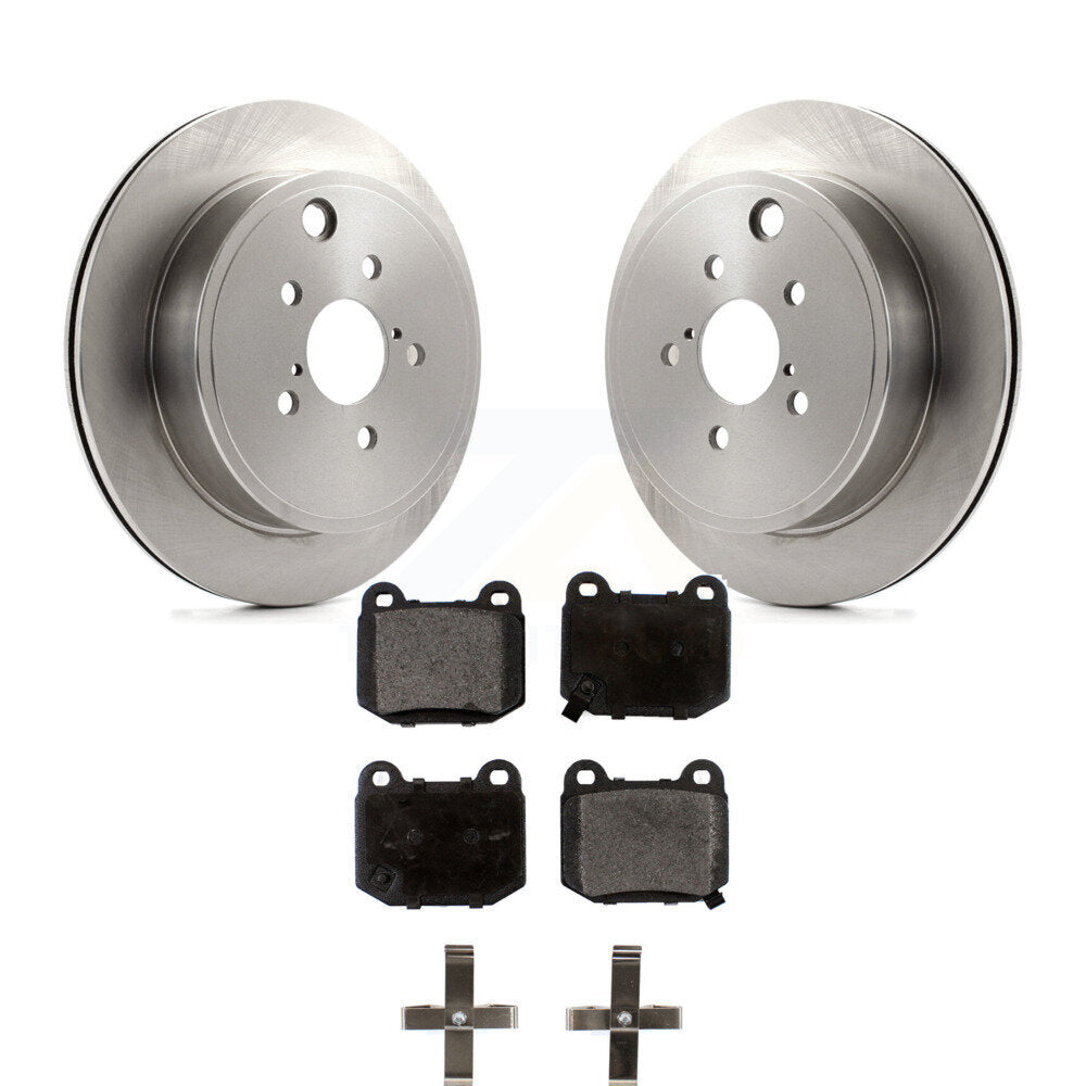 Kit de disques de frein à disque arrière et plaquettes semi-métalliques pour Subaru BRZ Toyota 86