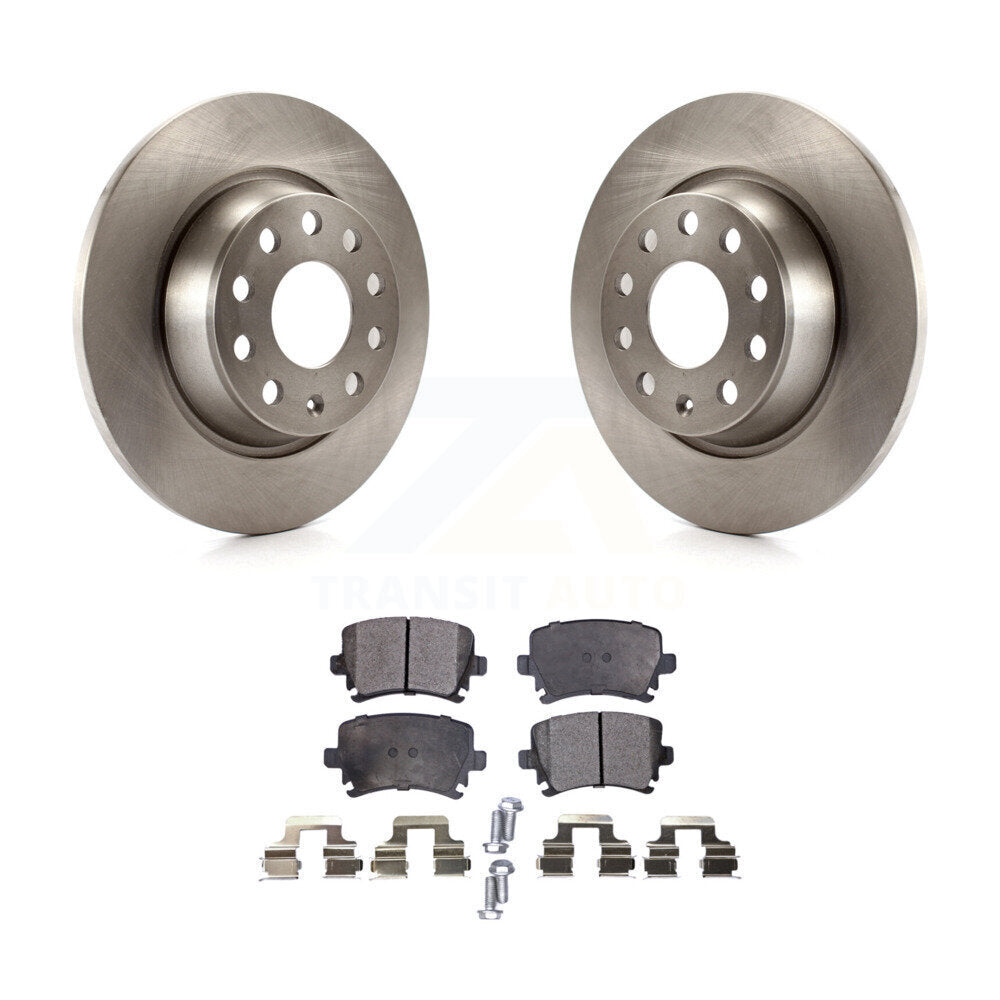 Kit de plaquettes semi-métalliques de Rotor de frein arrière, pour Volkswagen Tiguan CC Jetta Audi Q3 A