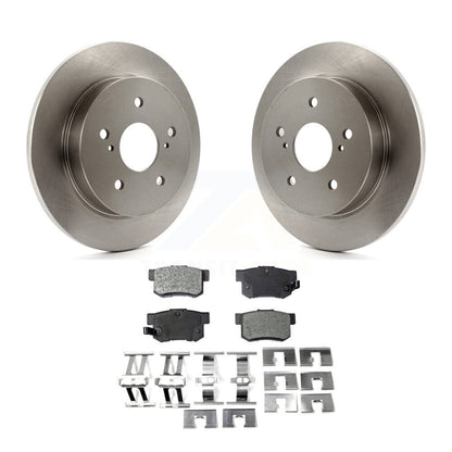 Kit de disques de frein à disque arrière et plaquettes semi-métalliques pour Suzuki Kizashi 2010-2013