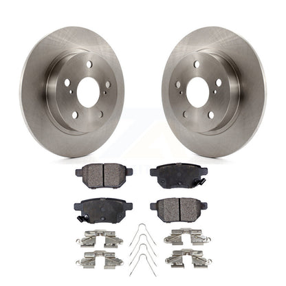 Kit de disques de frein à disque arrière et plaquettes semi-métalliques pour Scion tC 2011-2016