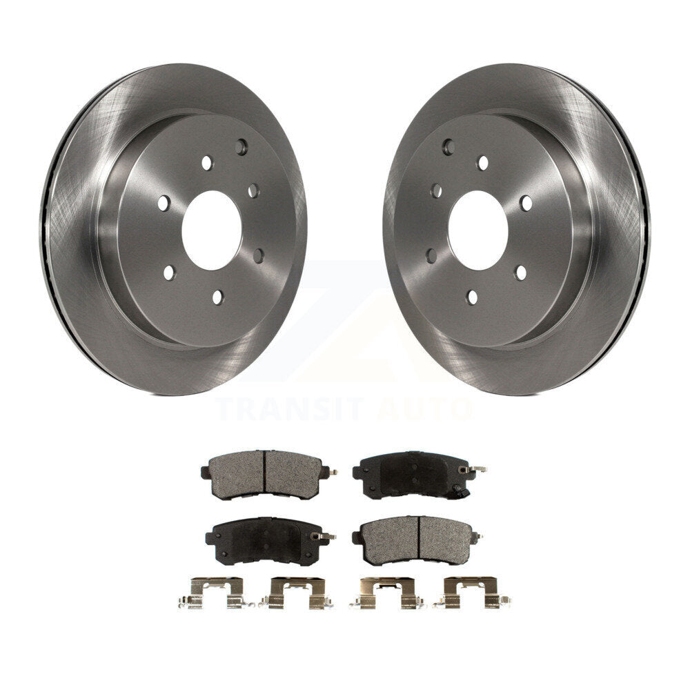 Kit de plaquettes semi-métalliques de Rotor de frein à disque arrière, pour INFINITI QX80 Nissan Armada QX5