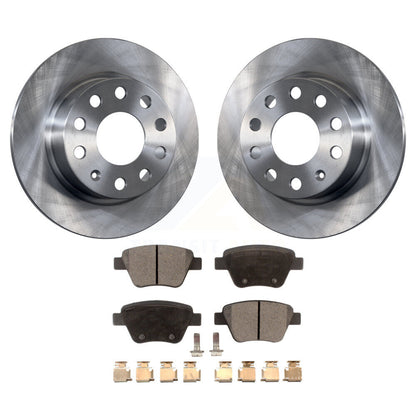 Kit de plaquettes semi-métalliques de Rotor de frein à disque arrière, pour Volkswagen Jetta Eos Audi A3 GT