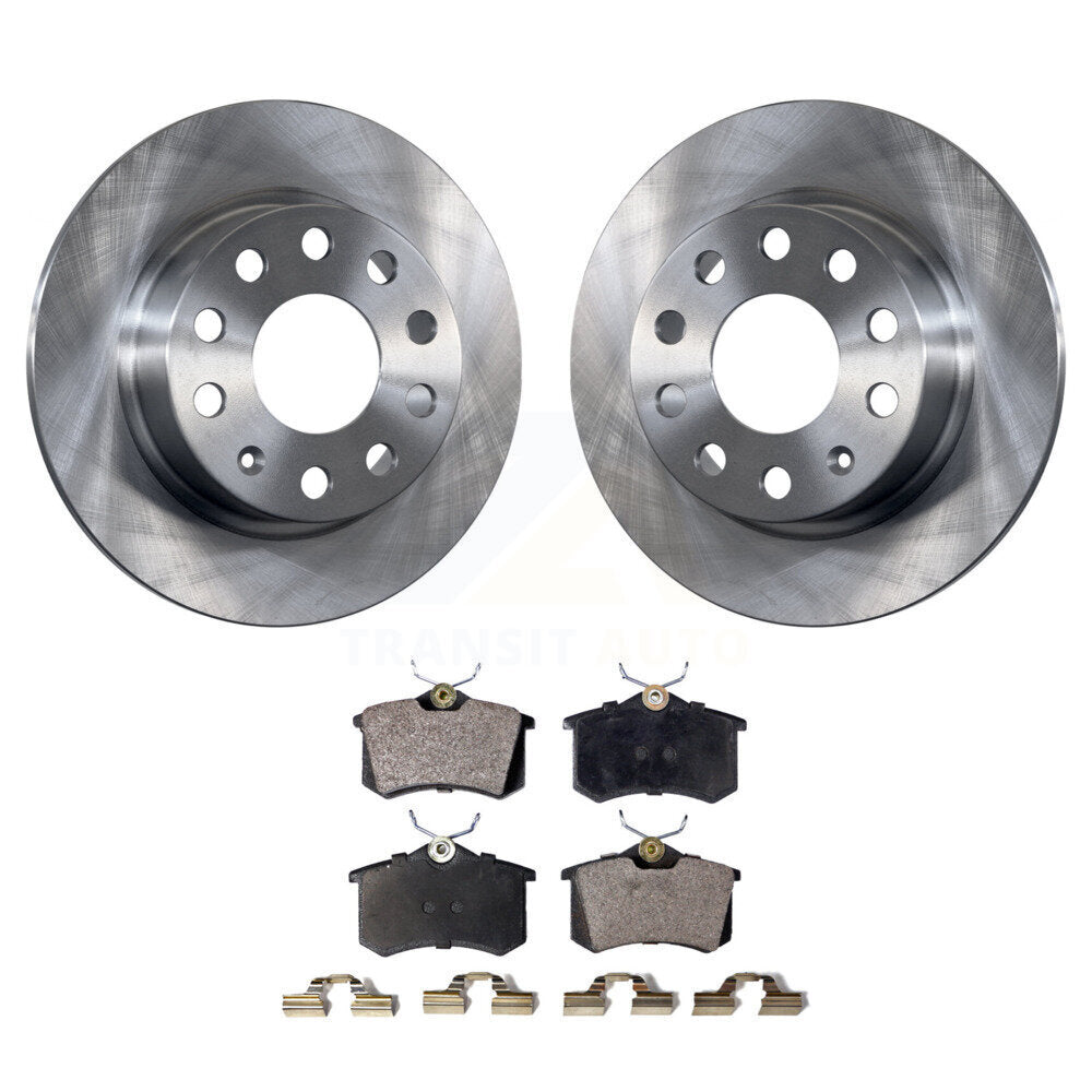 Kit de plaquettes de frein semi-métalliques pour Rotors de frein arrière, pour Volkswagen Jetta Beetle Golf Audi A
