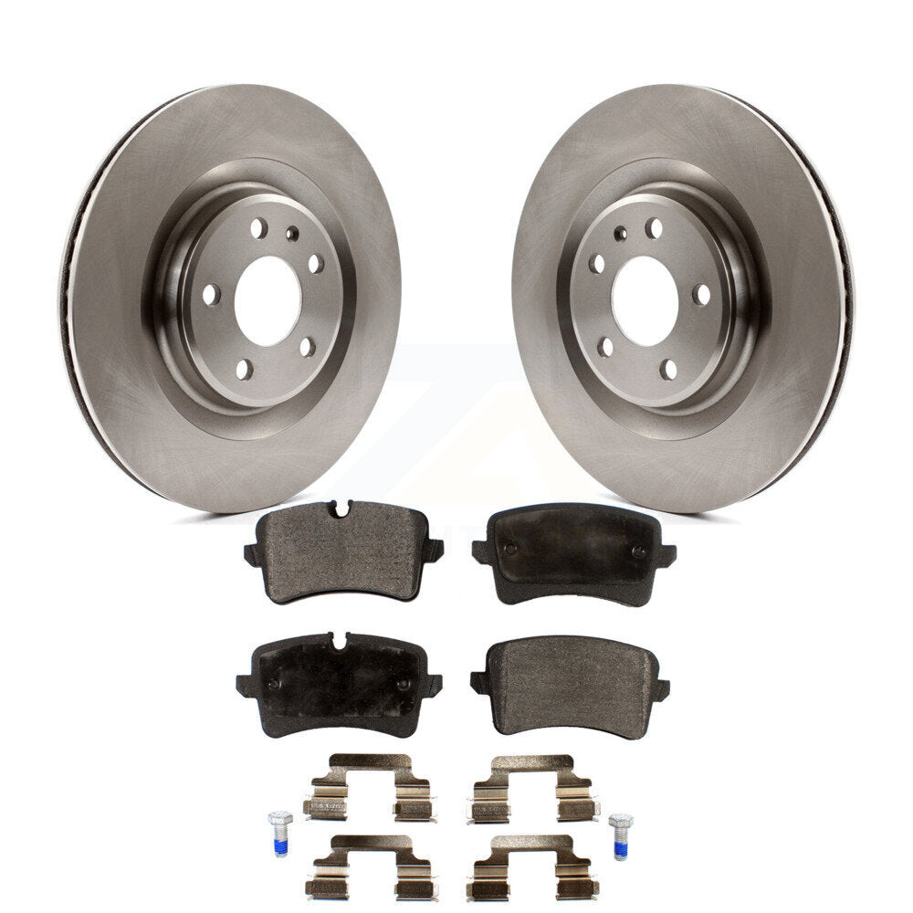 Kit de rotor de frein arrière et de plaquettes semi-métalliques pour Audi Porsche Macan A6 Quattro A7 A