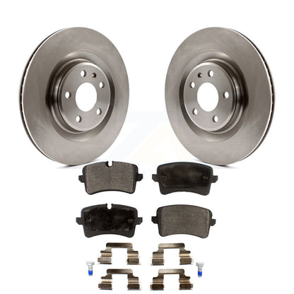 Kit de rotor de frein arrière et de plaquettes semi-métalliques pour Audi Porsche Macan A6 Quattro A7 A