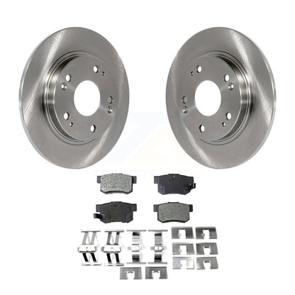 Kit de disques de frein à disque arrière et plaquettes semi-métalliques pour Honda CR-Z 2011-2015