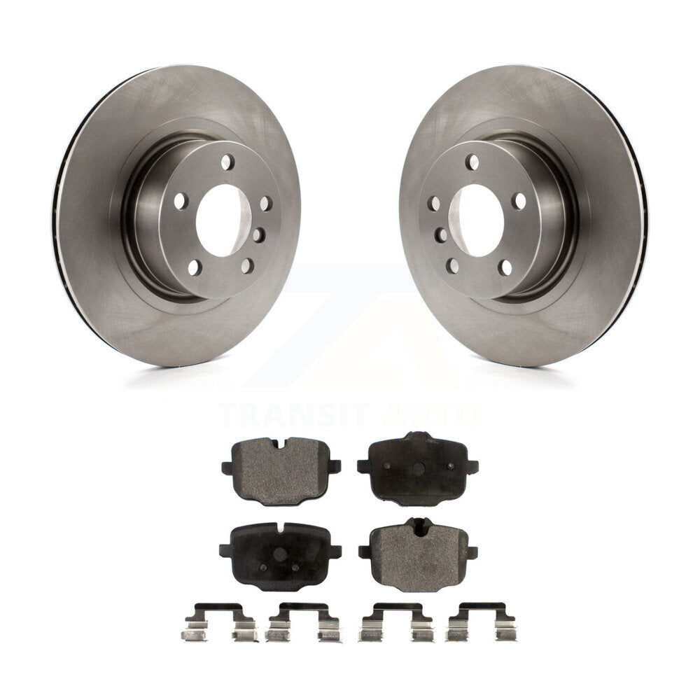 Kit de disques de frein à disque arrière et plaquettes semi-métalliques pour BMW X3 2012 de 10 à 11