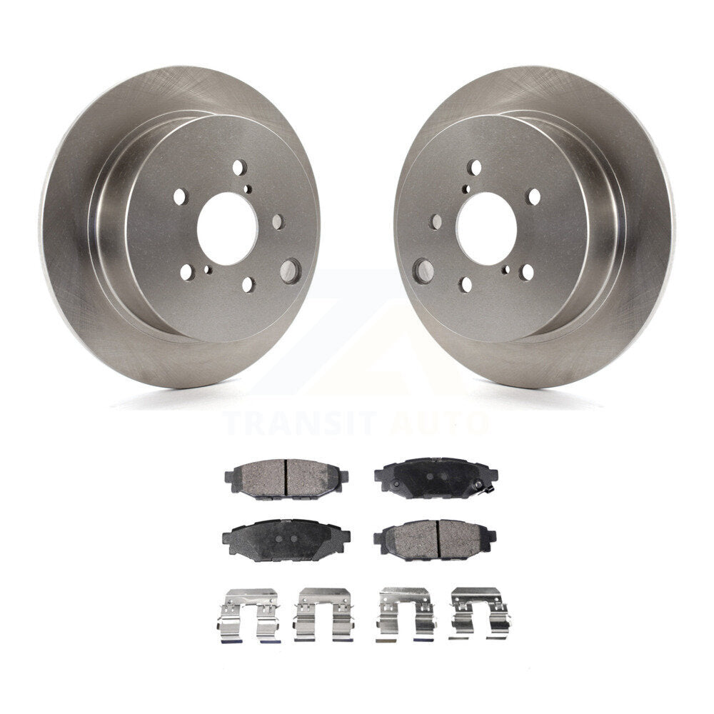 Kit de plaquettes de frein semi-métalliques pour Rotors de frein arrière, pour Subaru Crosstrek Impreza Forester X