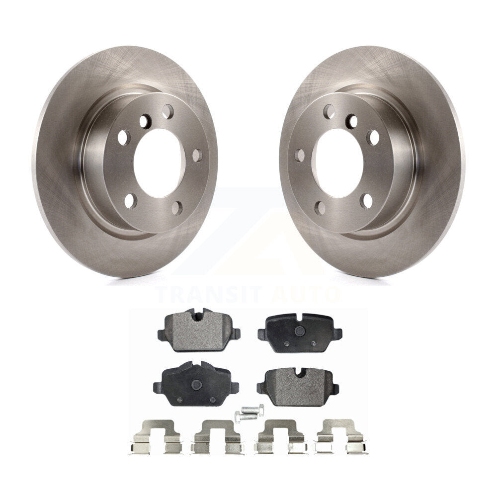 Rotor de frein à disque arrière et Kit de plaquettes semi-métalliques pour Mini Cooper Countryman Pacema