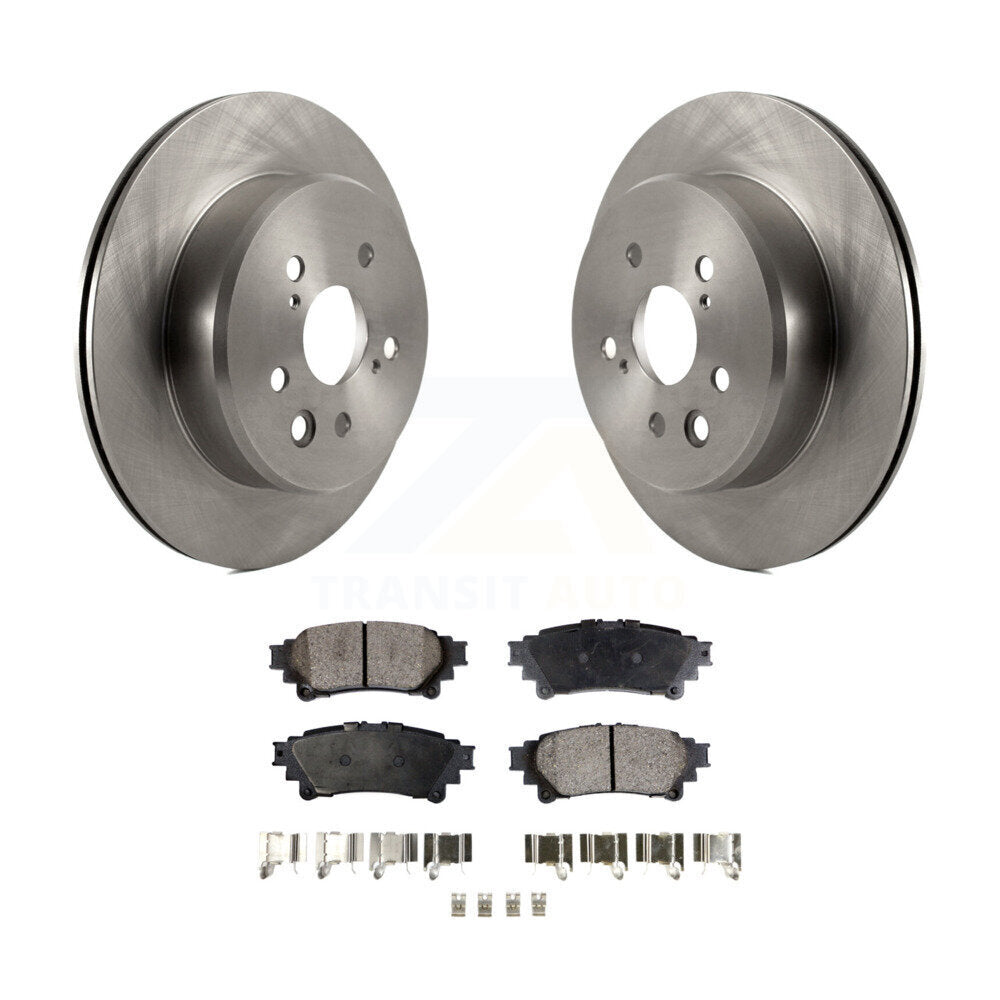Kit de rotor de frein arrière et de plaquettes semi-métalliques pour Lexus IS300 IS350 GS350 RC350 RC30