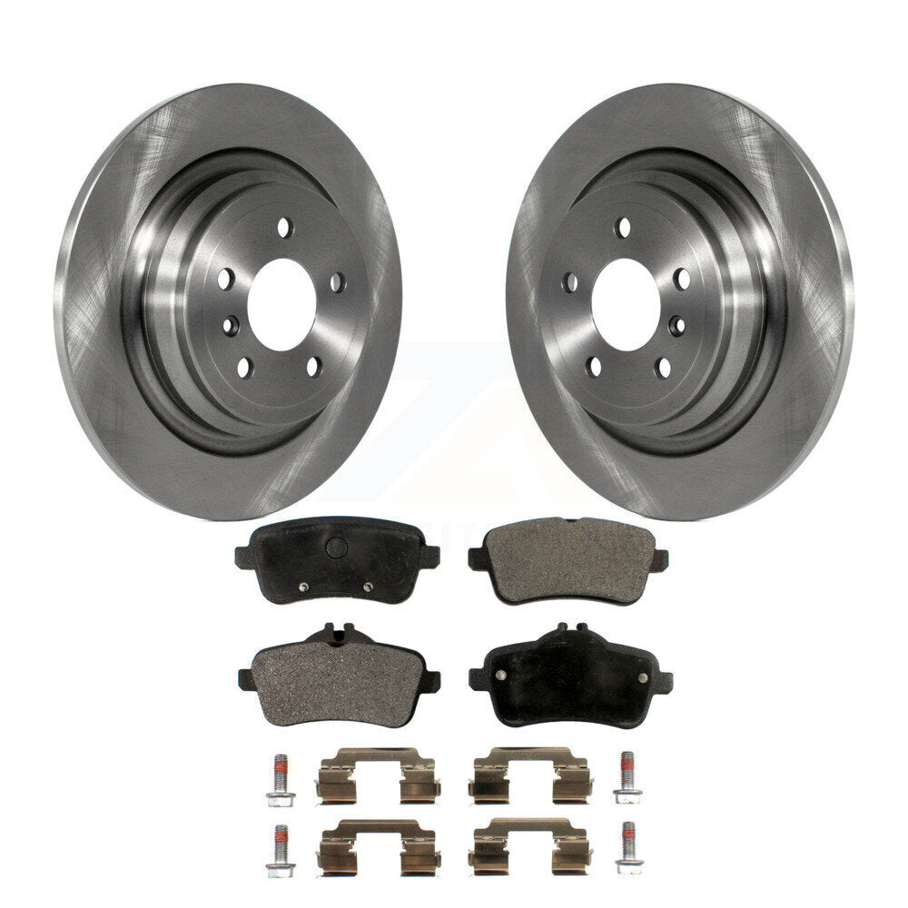 Kit de plaquettes semi-métalliques de Rotor de frein à disque arrière, pour Mercedes-Benz ML350 GLE350 ML25