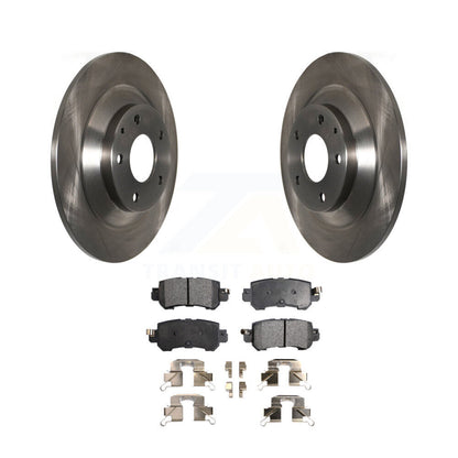 Kit de disques de frein à disque arrière et plaquettes semi-métalliques pour Mazda CX-5 2013-2015