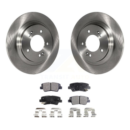 Kit de rotor de frein arrière et de plaquettes semi-métalliques pour Kia Optima Hyundai Sonata Soul E