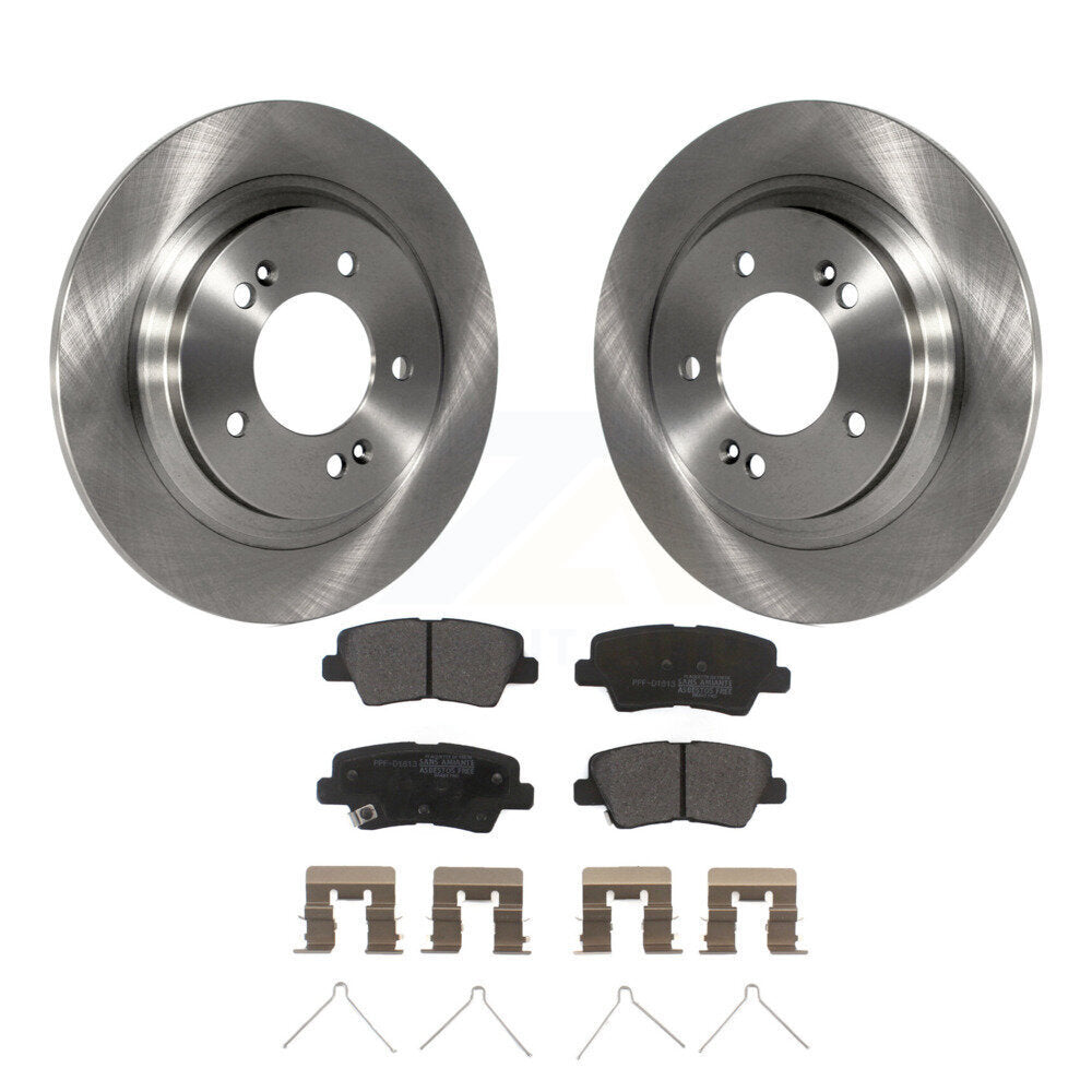 Kit de plaquettes de frein semi-métalliques pour Rotors de frein arrière, pour Hyundai Kia Sonata Elantra GT Optim