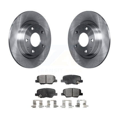 Kit de disques de frein à disque arrière et plaquettes semi-métalliques pour Mazda 6 2014-2015