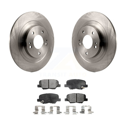 Kit de rotor de frein arrière et de plaquettes semi-métalliques pour Mitsubishi RVR Outlander PHEV Spor
