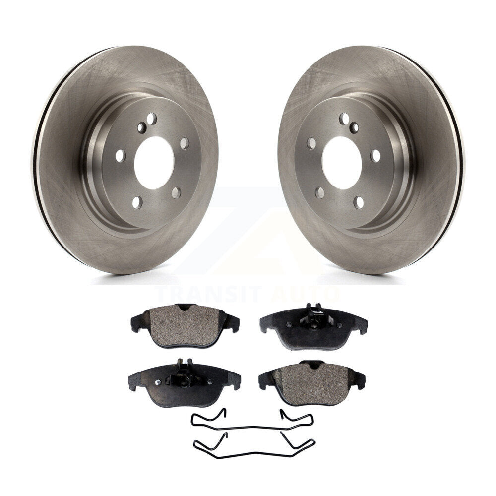 Kit de rotor de frein arrière et de plaquettes semi-métalliques pour Mercedes-Benz C300 C350 E350 C25